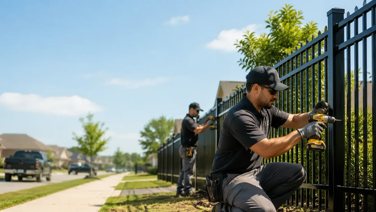 Metal Fence Installation in Hudson, NY